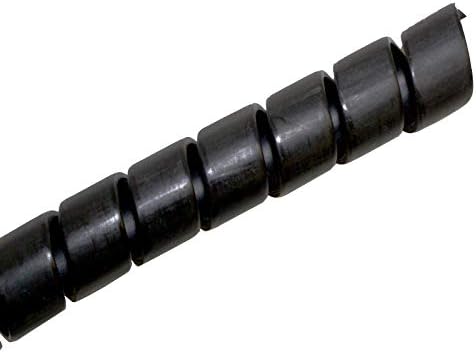 Heavy Duty Hydraulic Hose Spiral Wrap, 2-3/4" Diameter, Yellow, 66 feet Long, HDPE Construction P935050