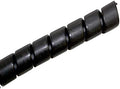 Heavy Duty Hydraulic Hose Spiral Wrap, 2-3/4" Diameter, Yellow, 66 feet Long, HDPE Construction P935050