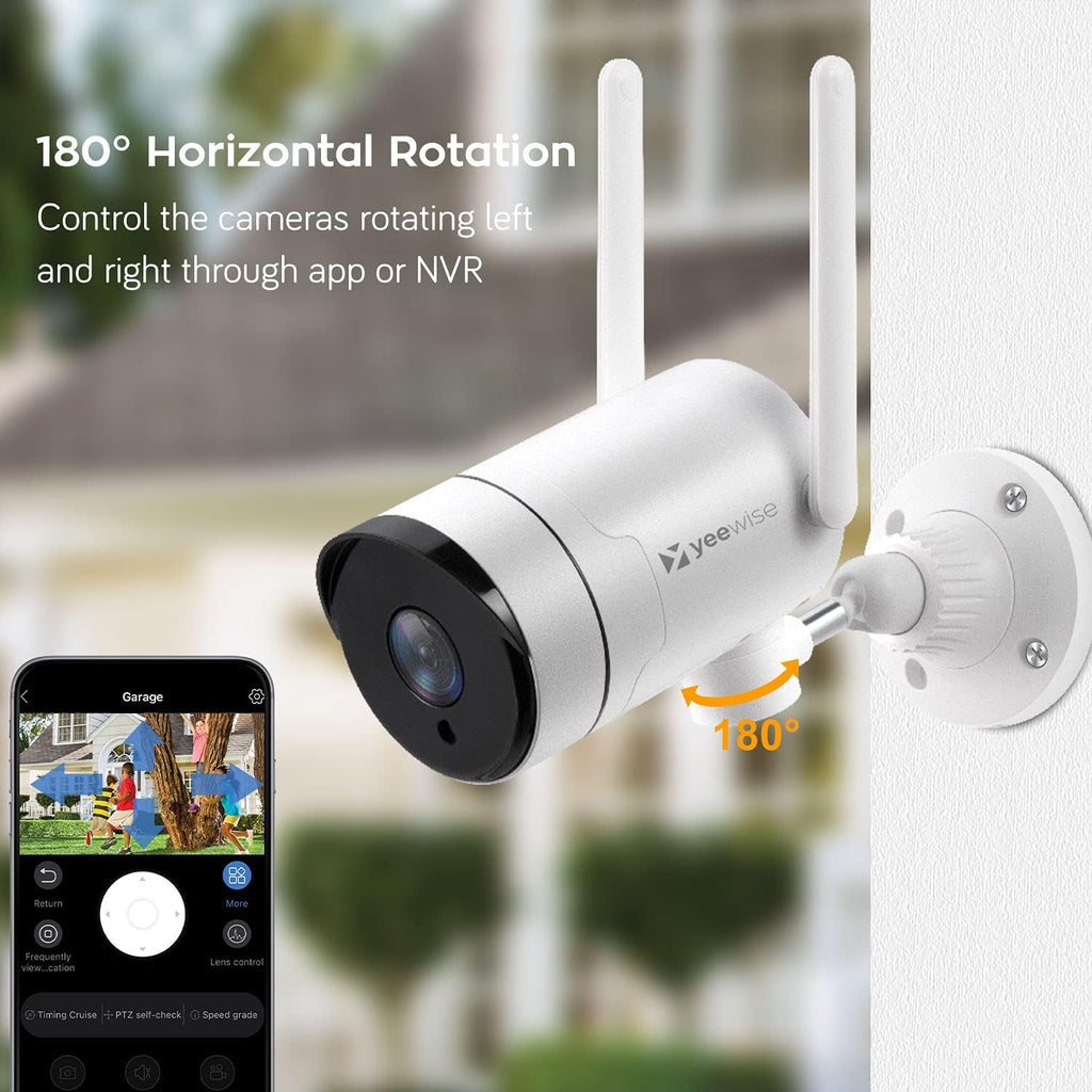 2K Wireless Security Camera System with 12 HD Monitor and 4pcs Cameras S727452