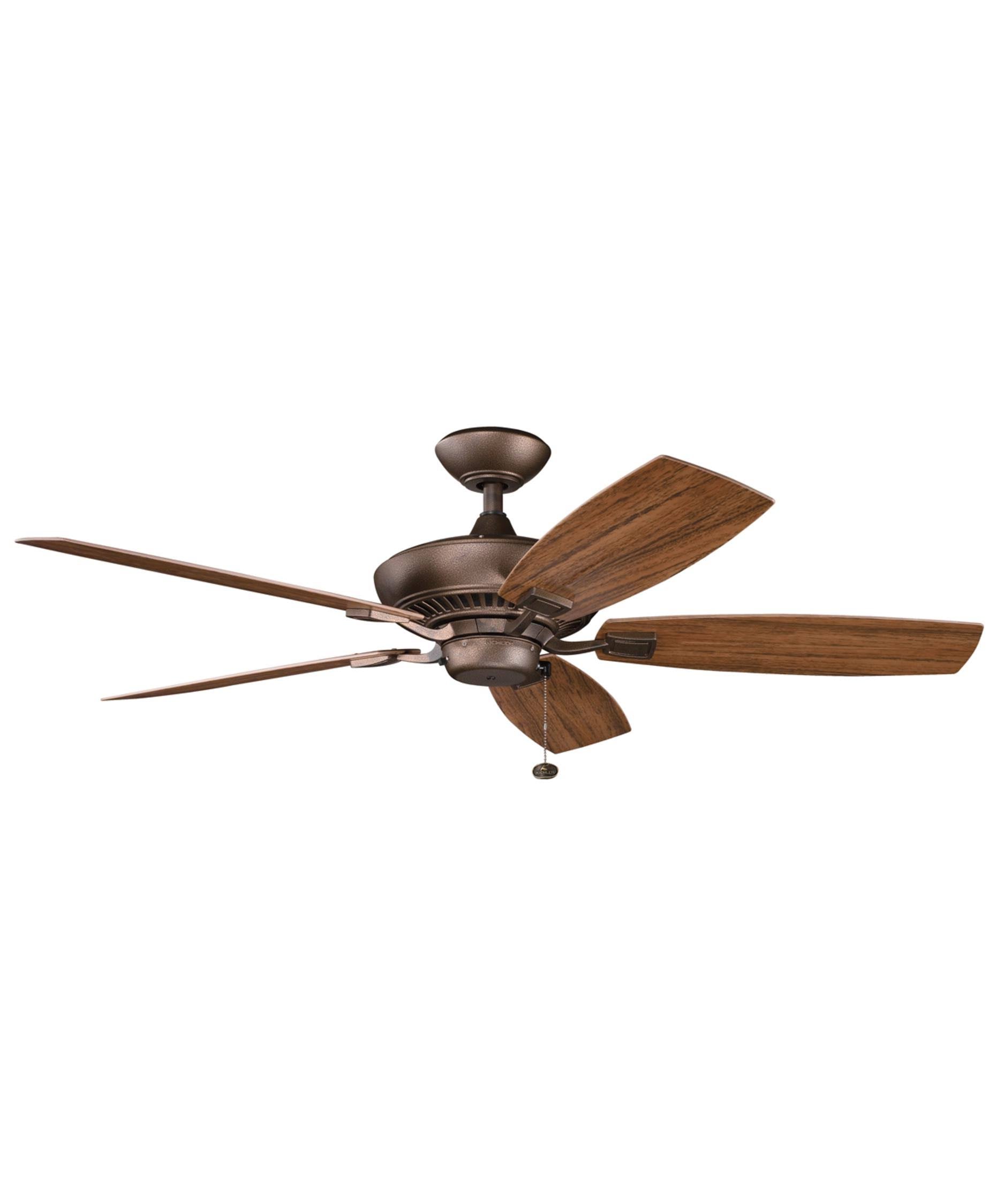 Weathered Copper Patio Ceiling Fan M7489