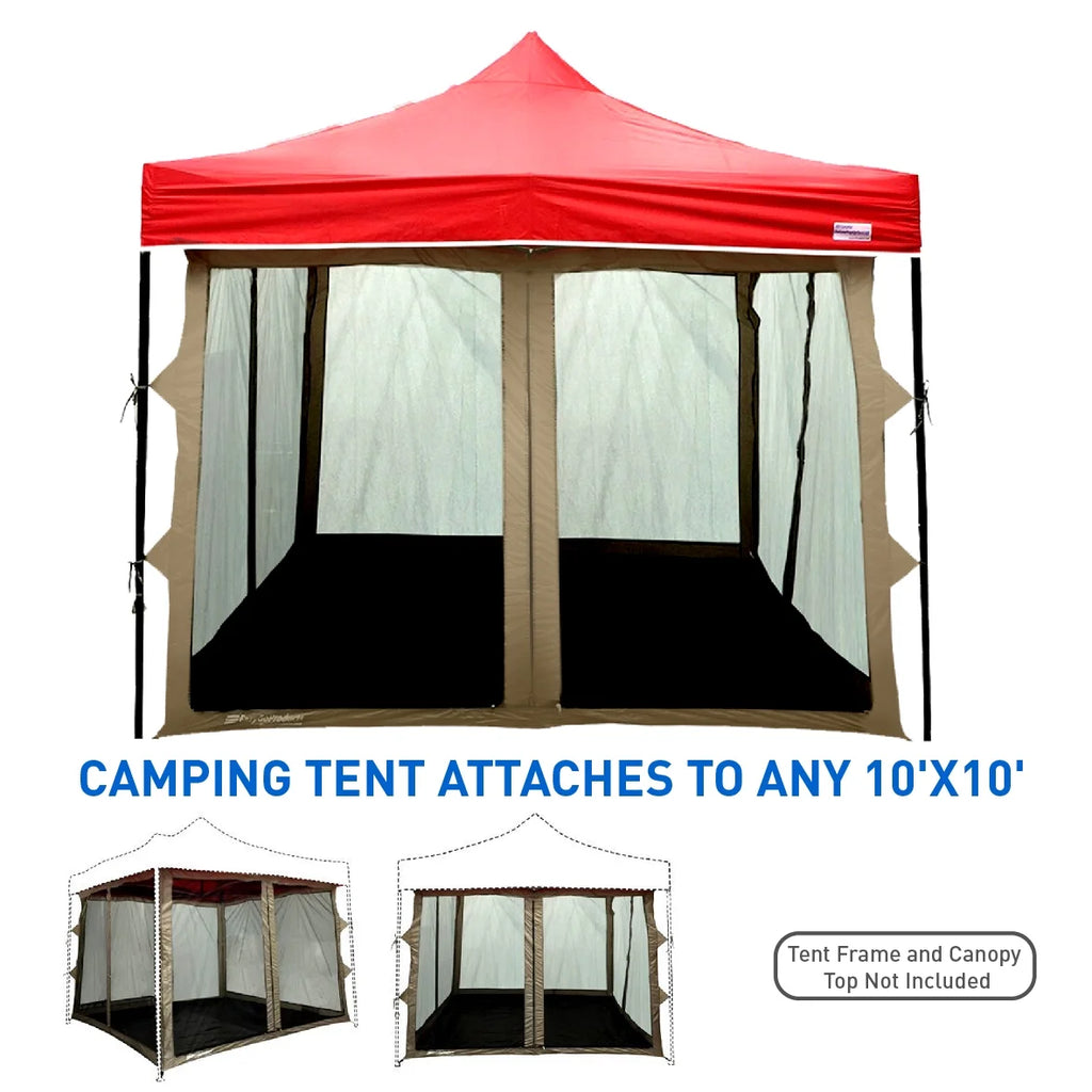 10' x 10' Screen Houses, Brown T294672