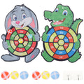 2 Sets Dart Board Game with Sticky Balls J178