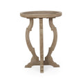 Faux Wood Accent Table, Natural, Brown B975825
