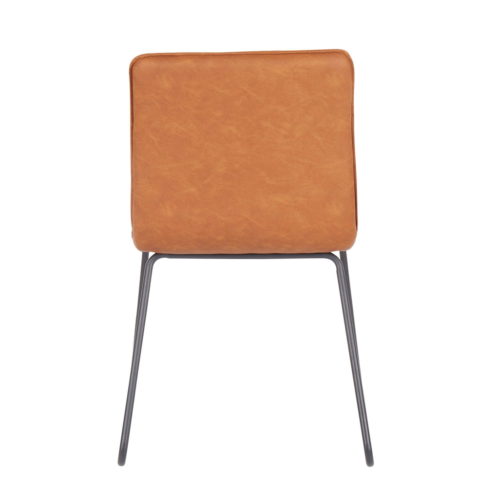 Industrial Dining Chair (Set of 2) Grey Q712457