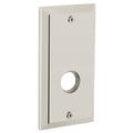 Lifetime Polished Nickel Square Passage Rosette B253