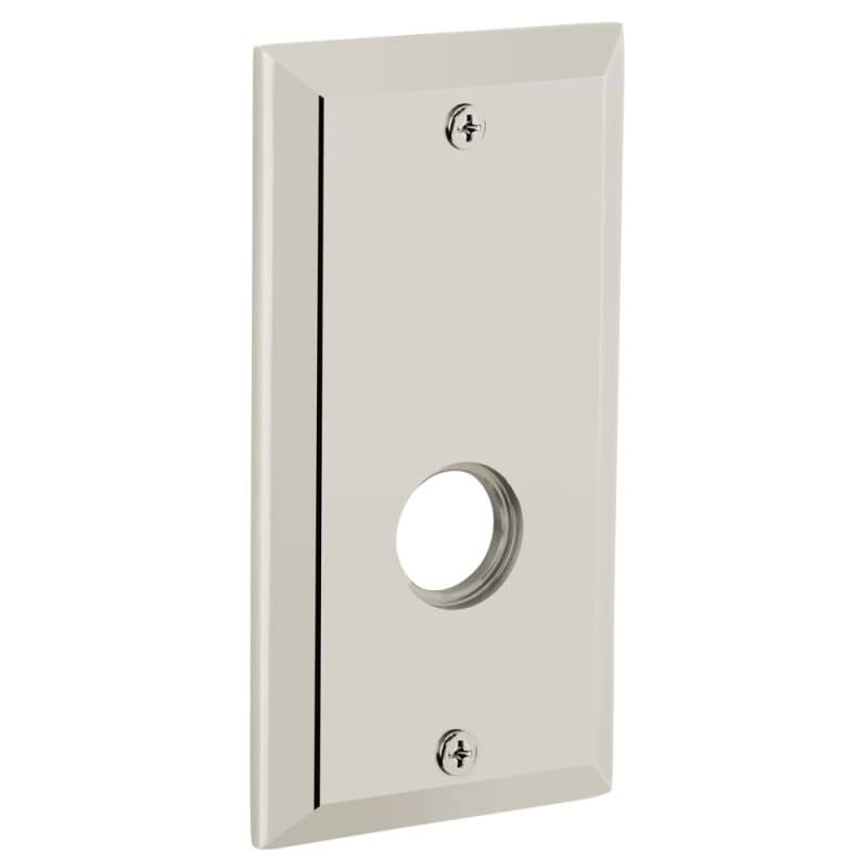 Lifetime Polished Nickel Square Passage Rosette B253