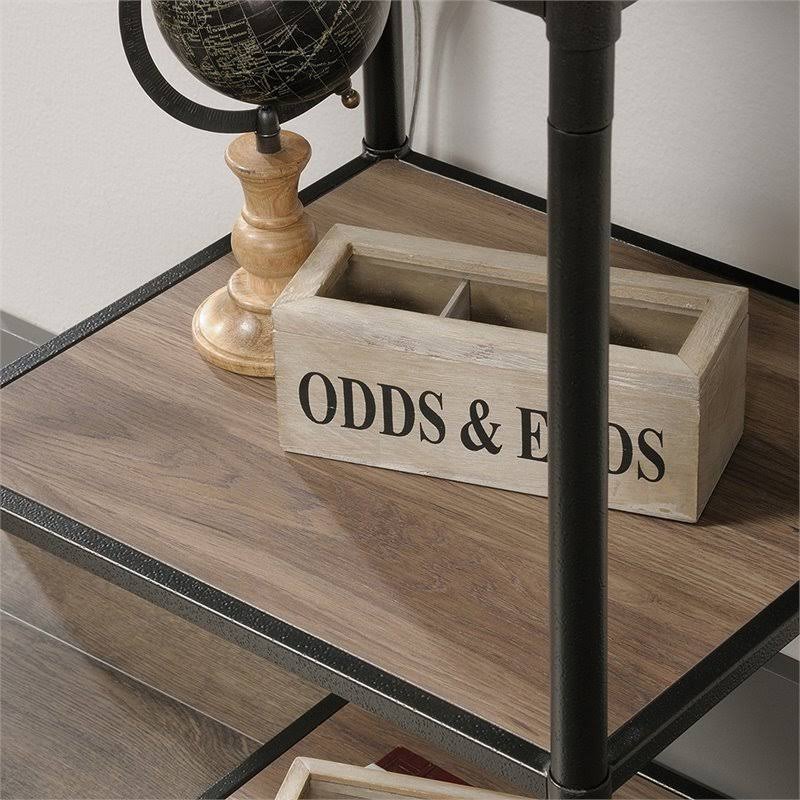 4 Shelf Bookcase in Salt Oak X9020