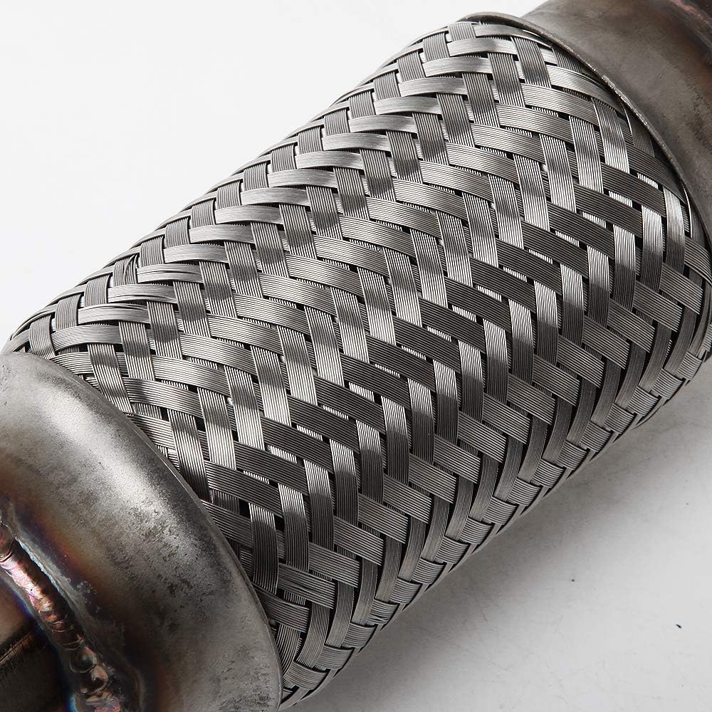 Front Flex Pipe T304 Stainless Steel Pack of 2 D31831