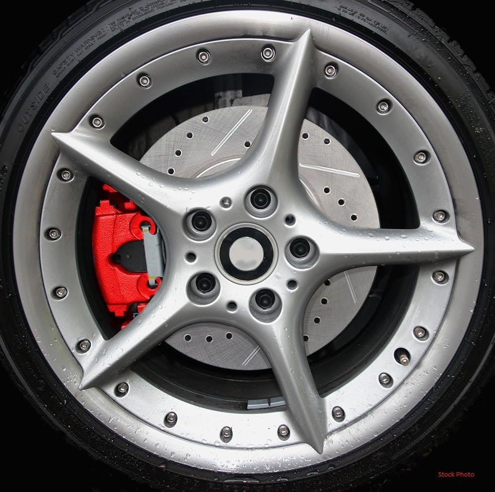 Red Coated Brake Calipers Brake Kit Z901