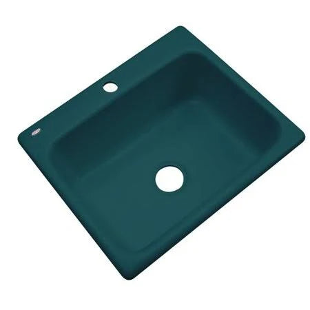 Teal 25x22 L x 22x22 W Kitchen Sink Y8493