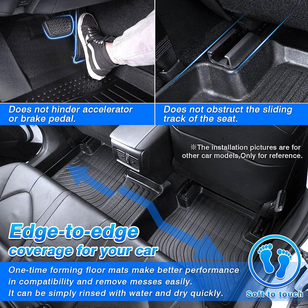 All Weather 2 Row Floor Liners J744623