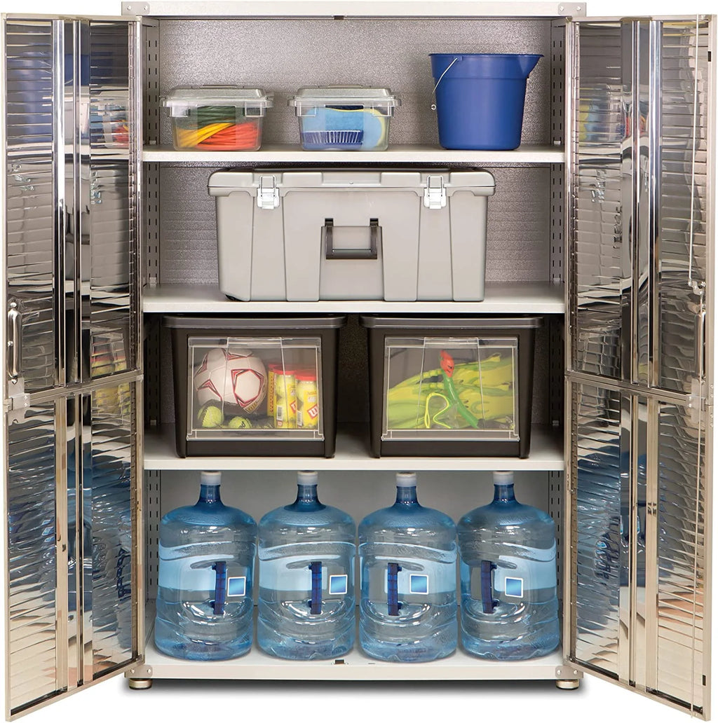 48" W x 24" D x 72" H Granite Steel Storage Cabinet K113