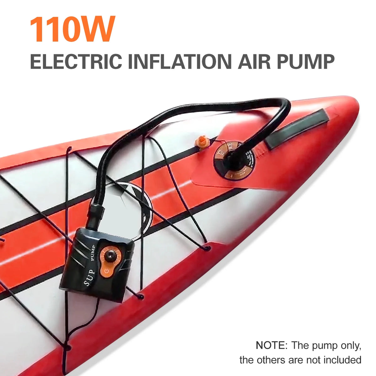 16PSI Electric Inflation Air Pump with 6PCS Nozzles W9645