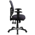 Mid-Back Dark Gray Mesh Executive Swivel Chair B76566