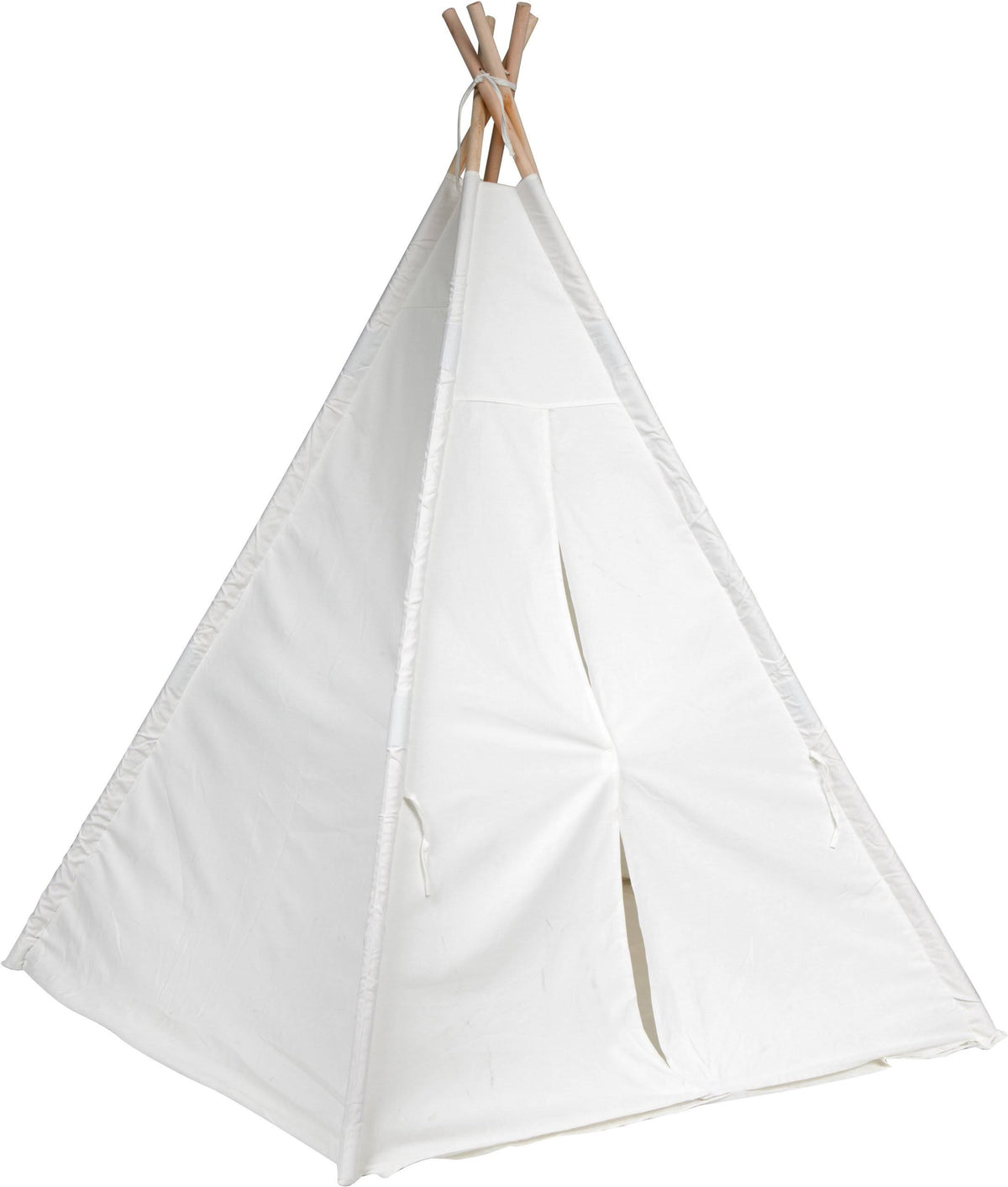 White Pine Wood Teepee Play House with Carry Case Q654607