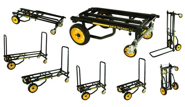 8-in-1 Mini Multi-Cart with Shelf A463771