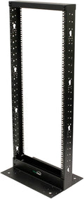 25U 2-Post Open Frame Server Rack Black P924