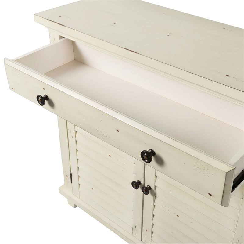 White Accent Chest K8186