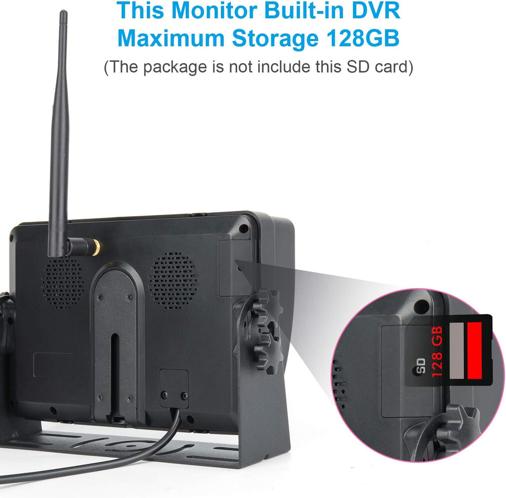 Digital Wireless Backup Camera with Night Vision M675