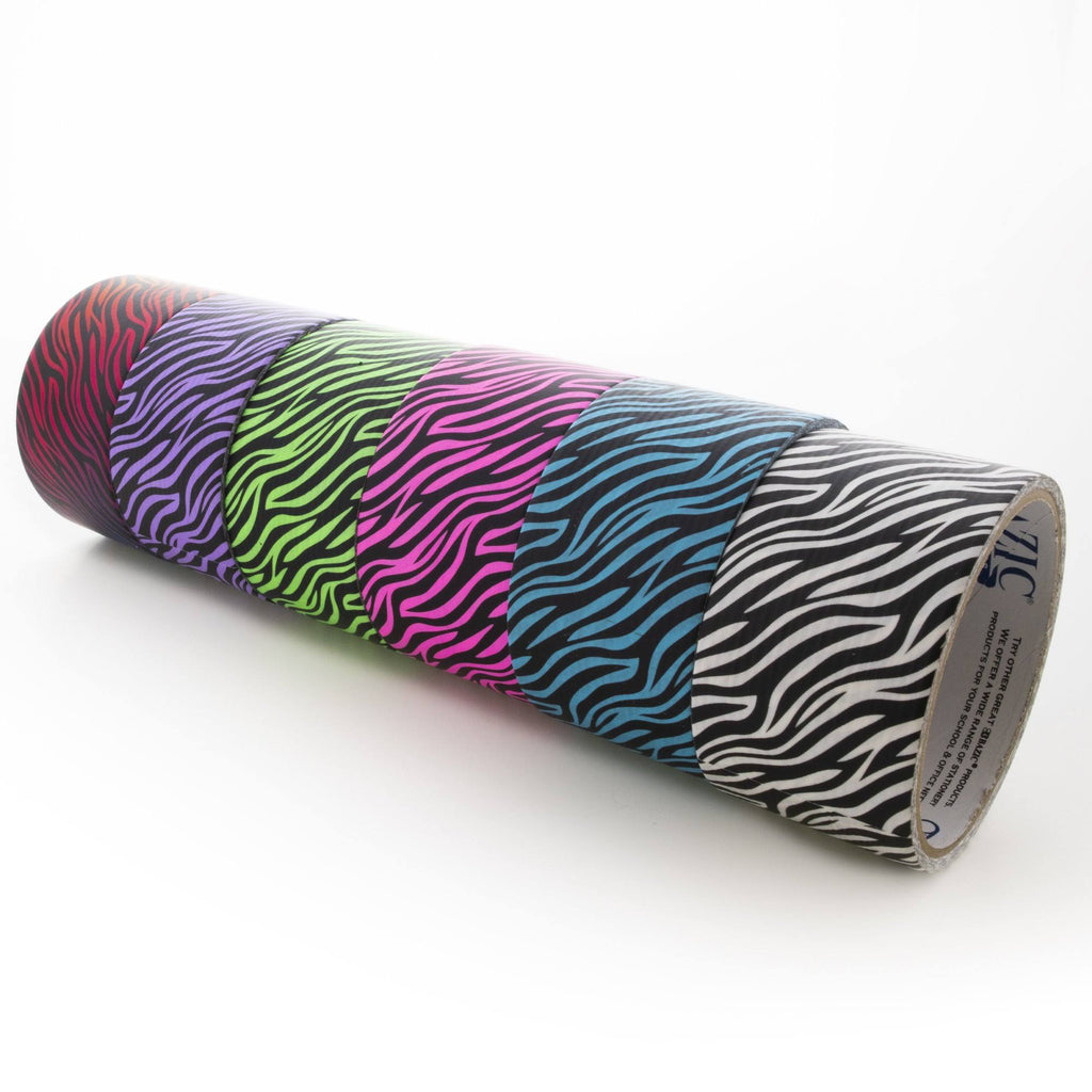 1.88 inch x 5 Yards Zebra Duct Tape (24/Case) X3140