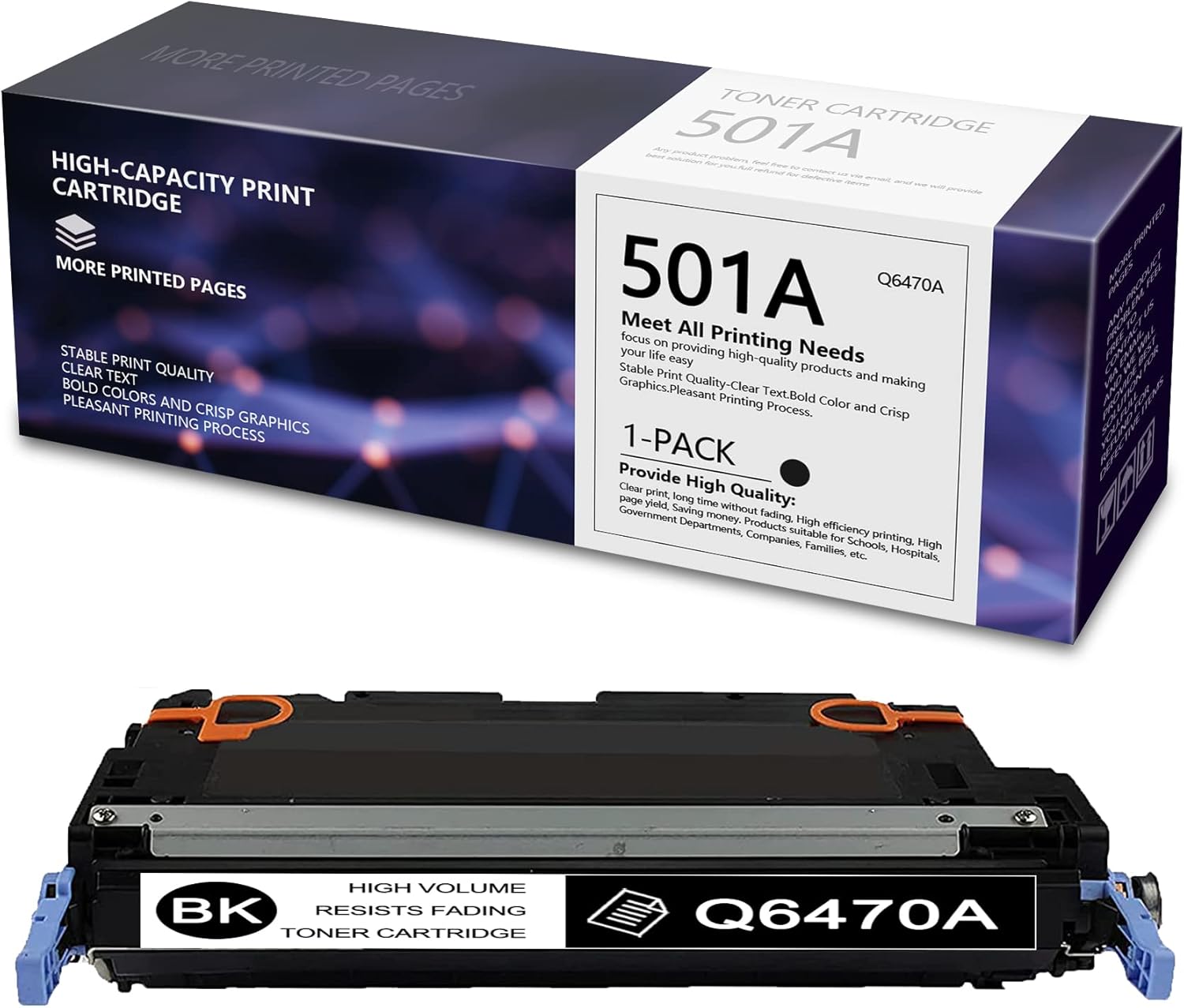 Black Toner Cartridge (1 Pack) D235