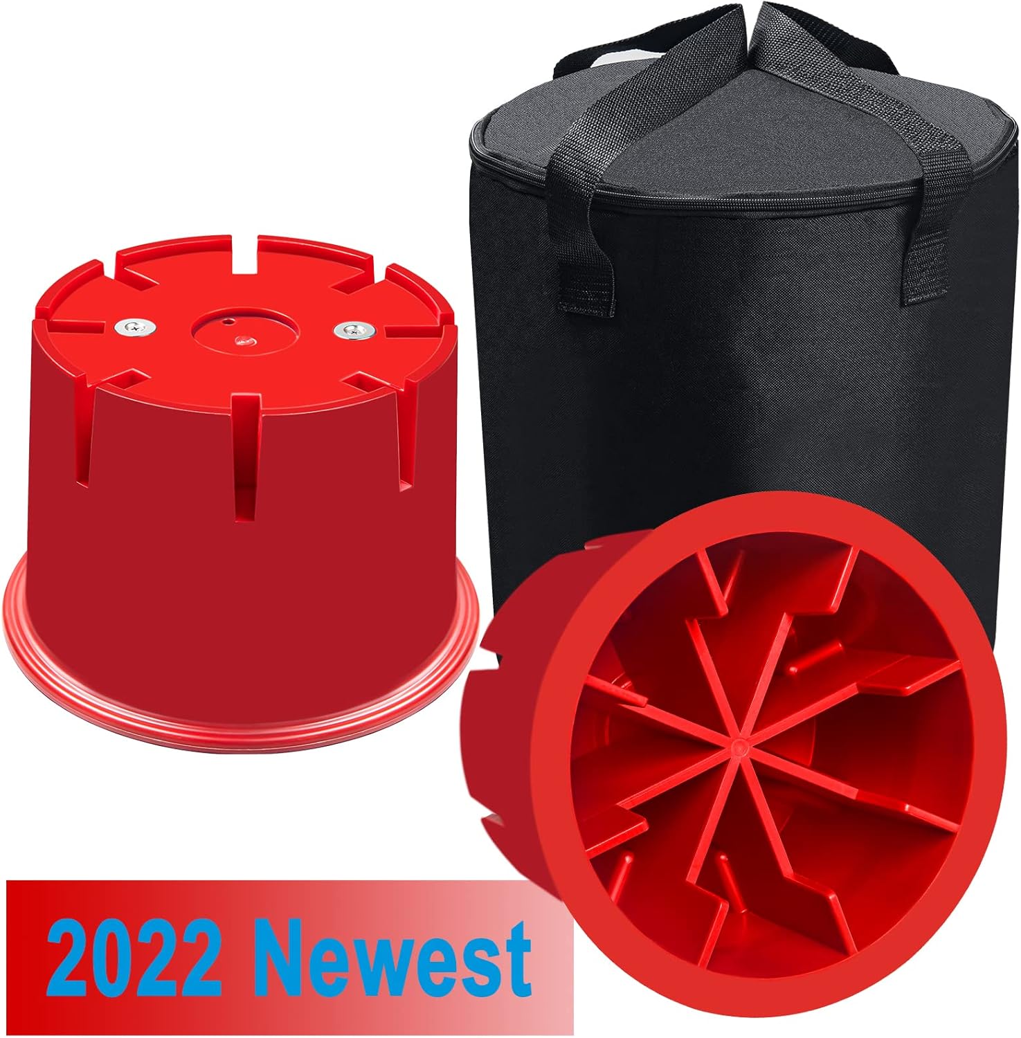 Jack Block for RV Travel Trailer, Fifth Wheel, Popup Camper, Toy Hauler, Supports up to 10000 lbs per Block B206