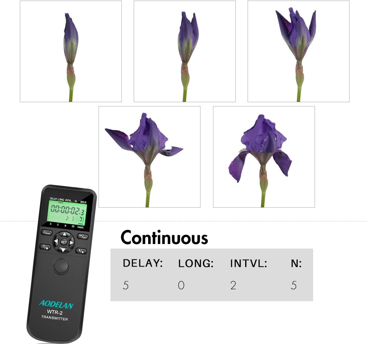 Wireless Shutter Release Camera Remote Control O957261