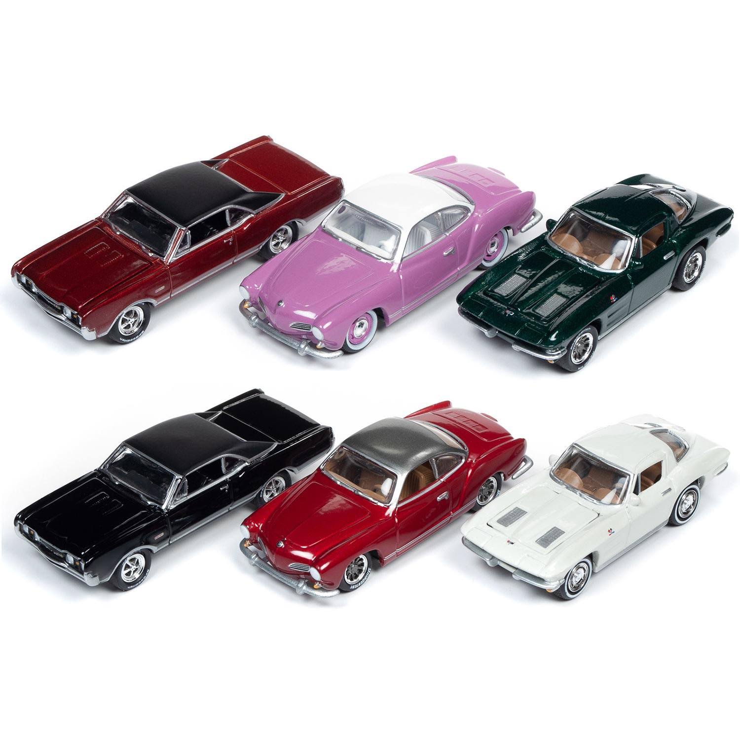 Set of 6 1/64 Diecast Cars T7817