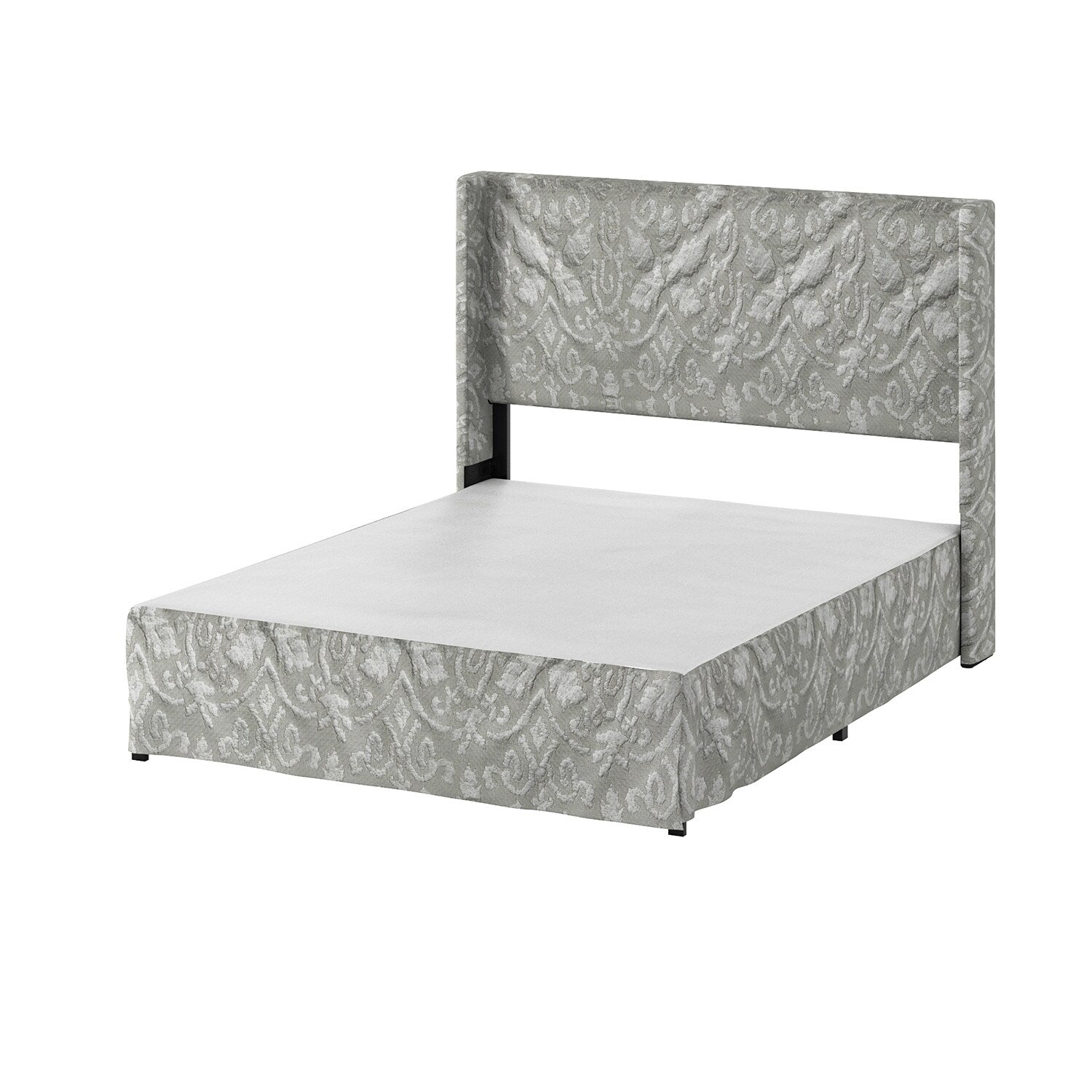 King Upholstered Bed with Washable Slipcover G55092