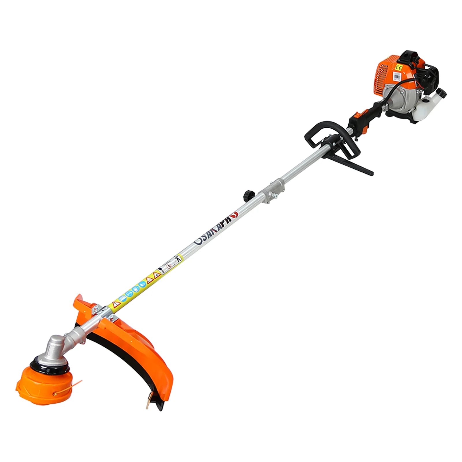 10 in 1 52CC 2-Cycle Garden Tool System with Pole Saw, Hedge Trimmer, Grass Trimmer, and Brush Cutter W199754