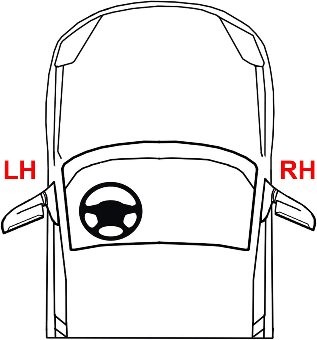 Chrome Halogen Headlight Assembly Passenger Side D331