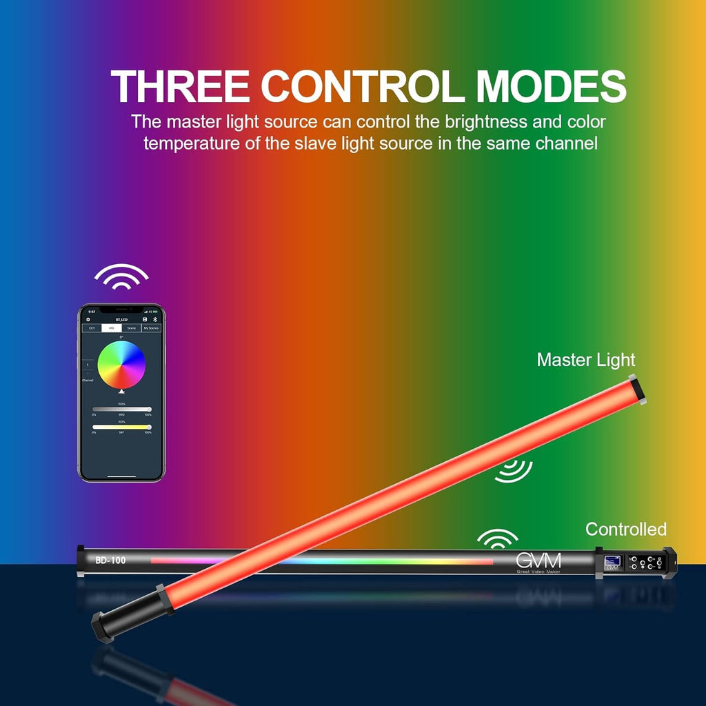 RGB Light Wand with Rechargeable Battery J46951
