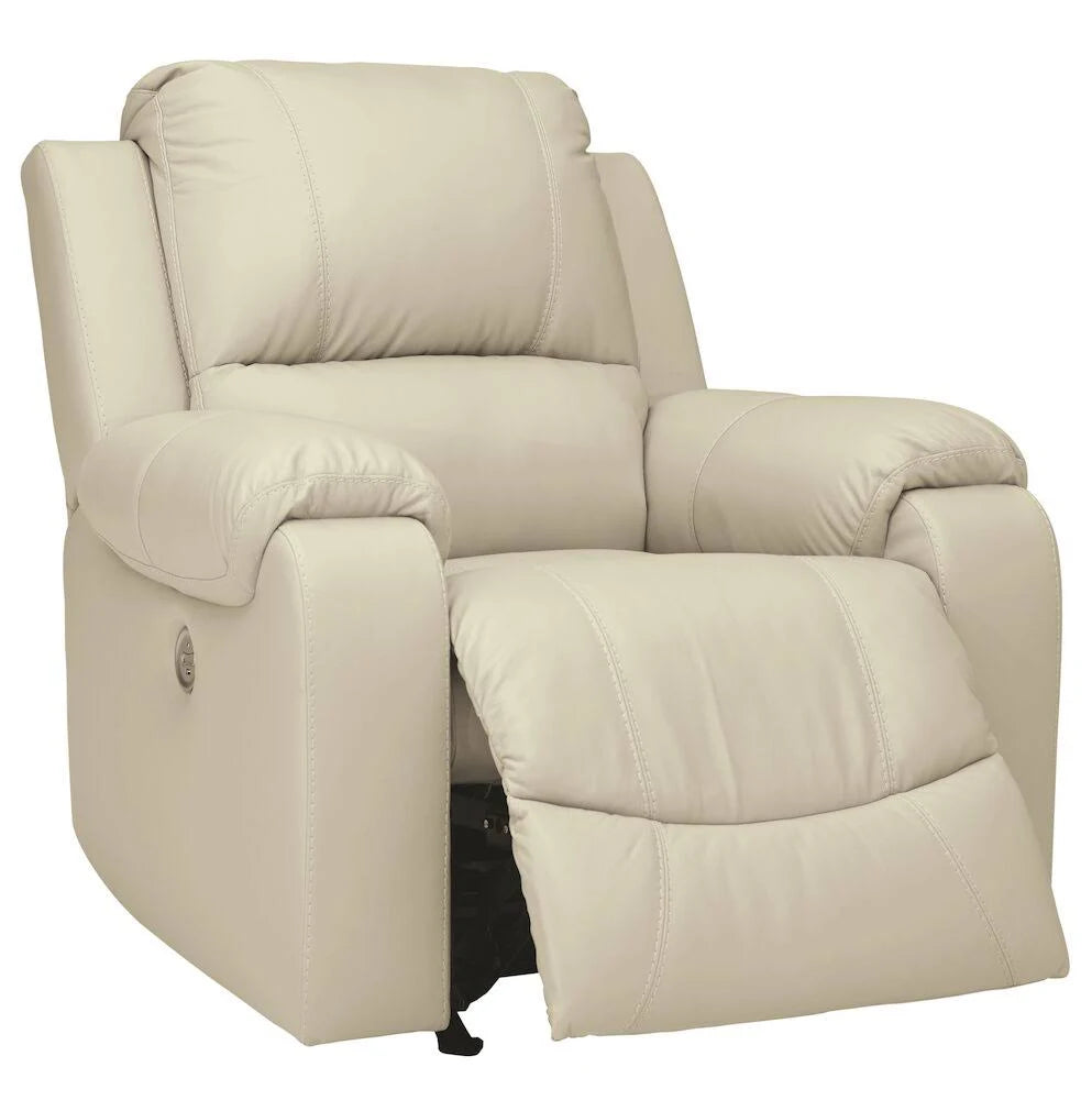 Cream Power Rocker Recliner E640142