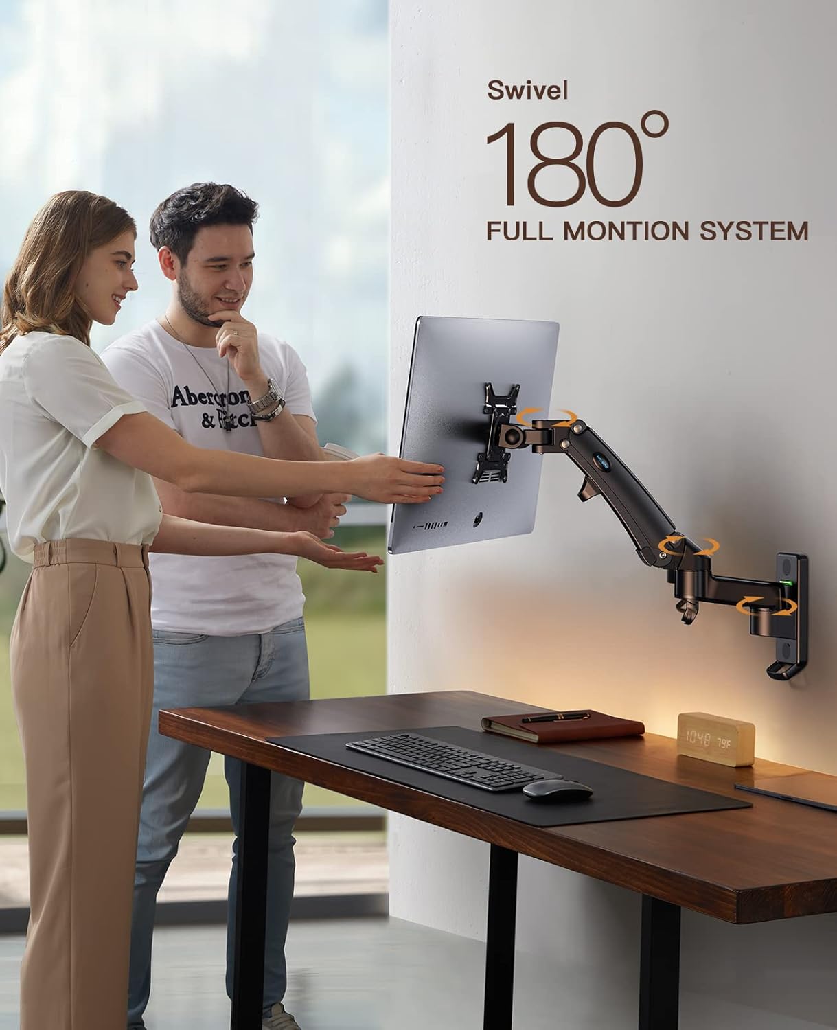 Full Motion Wall Mount for 22”-35” Screens, VESA 75/100/200mm, Pack of 2 P640031