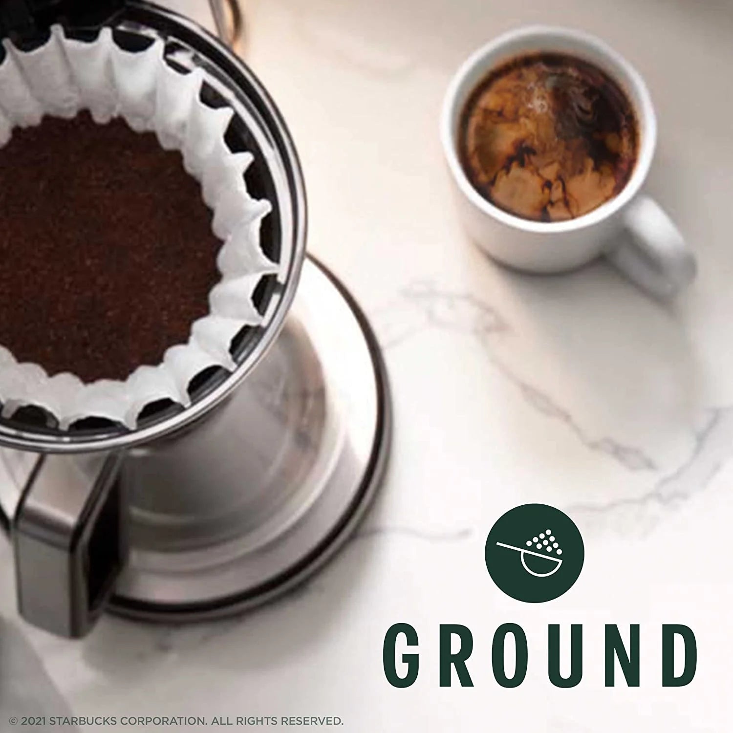 Mocha Flavored Ground Coffee 11 oz Pack of 2 Z48811