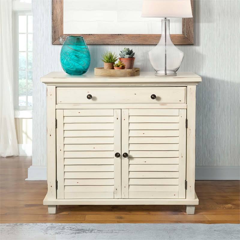 White Accent Chest K8186