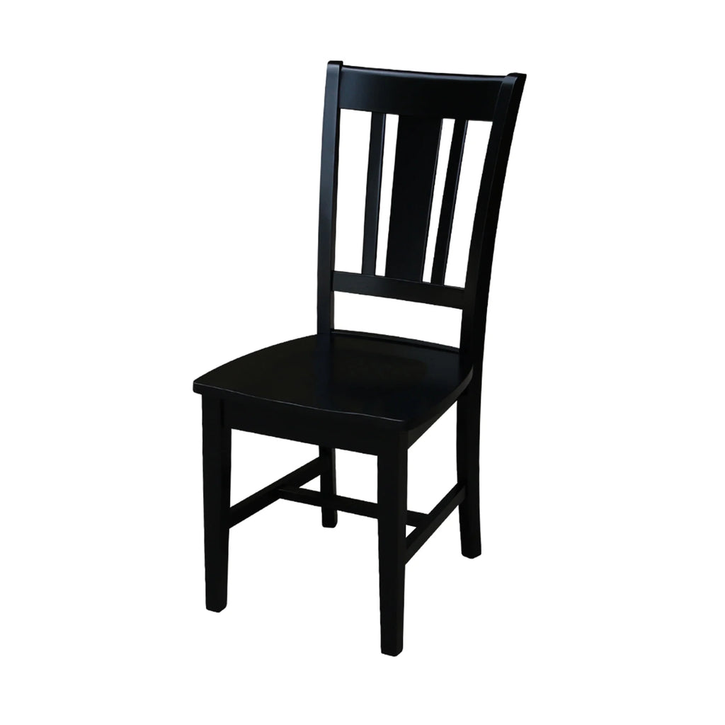 Black Splatback Dining Chair (set of 2) U39034