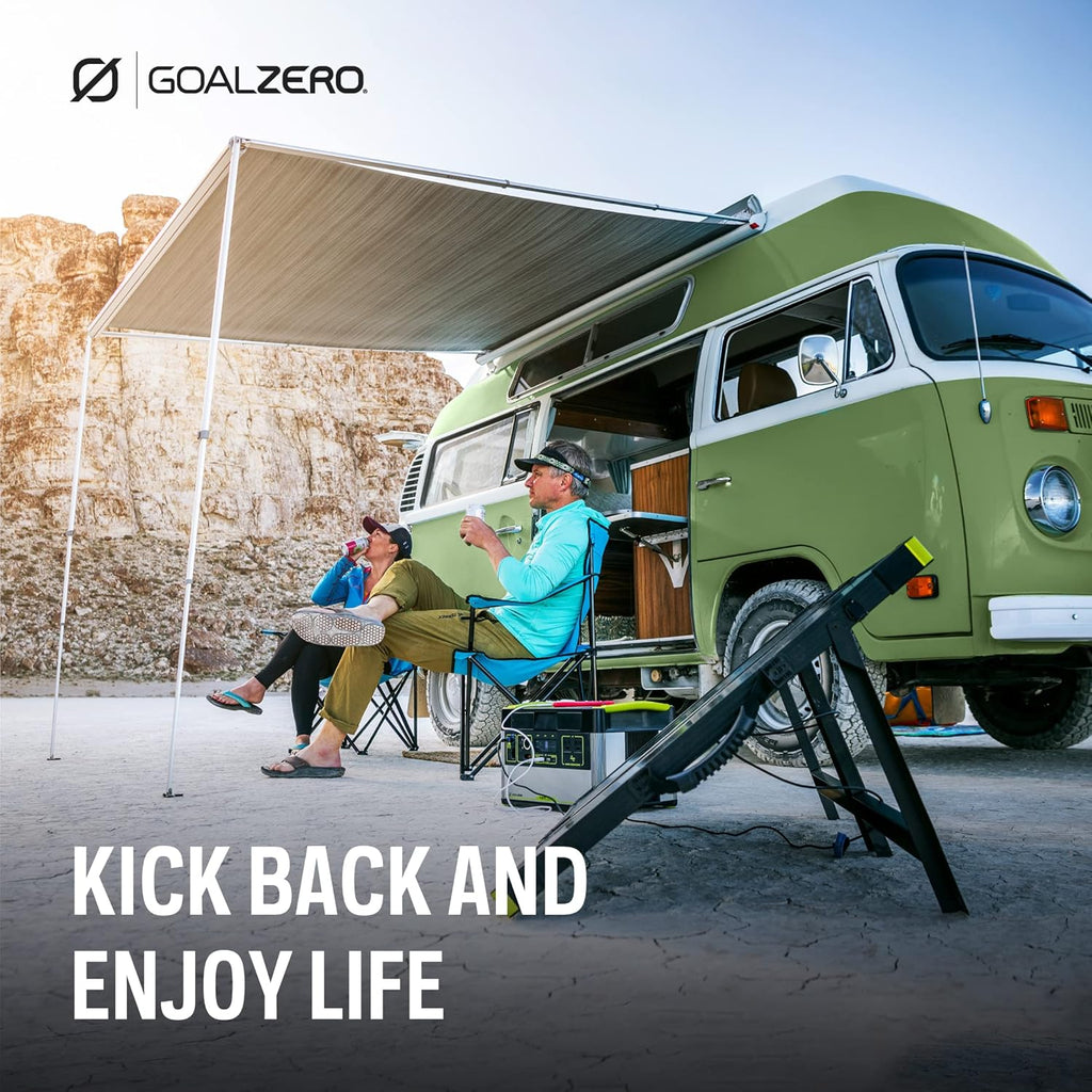 Portable Power Station, 1000 W, Solar-Powered Generator K2352