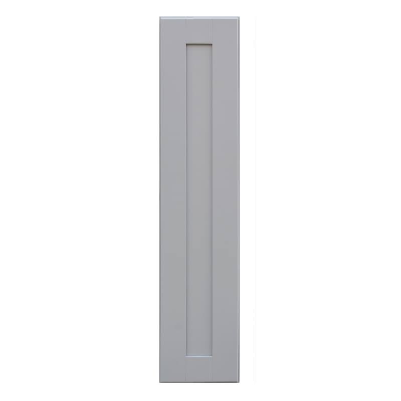 Single Door Wall Cabinet in Dove Gray Q600