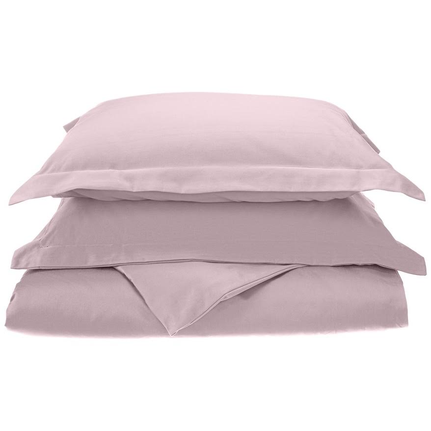 Lilac King Cotton Sateen Duvet Cover Set Q475066