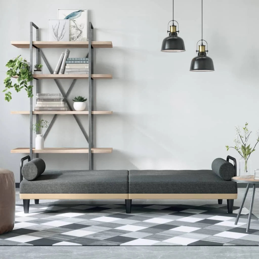 Dark Gray Fabric Sofa Bed B559002