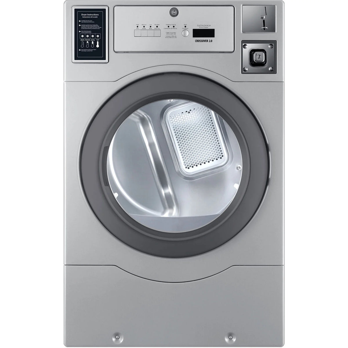 Coin-Operated Electric Dryer with Top Controls L43387
