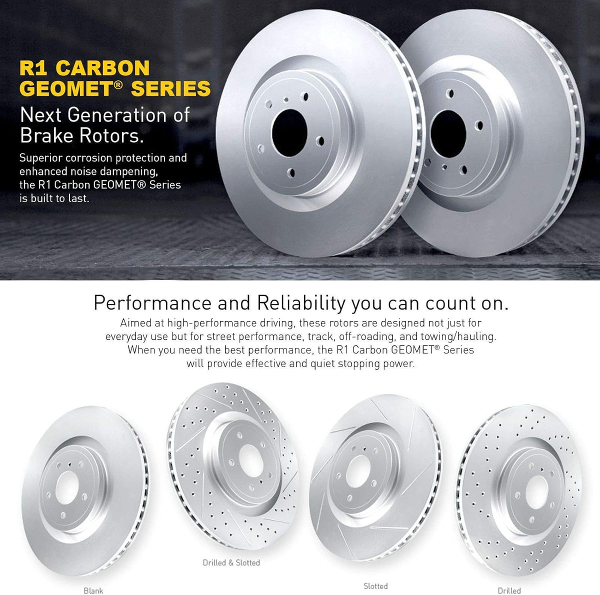 Carbon Brake Rotors with Pads and Hardware Kit E292