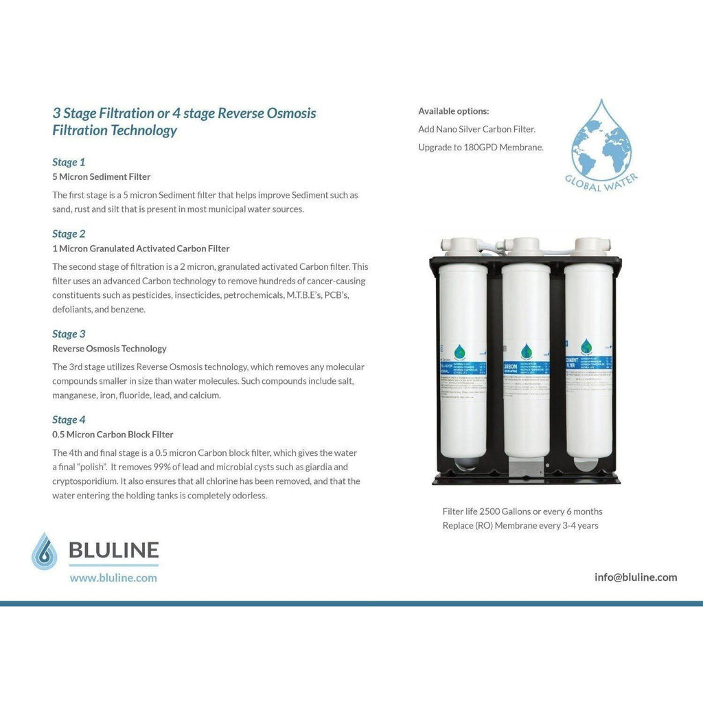 Silver Stainless Steel Bottleless Water Cooler Q238078
