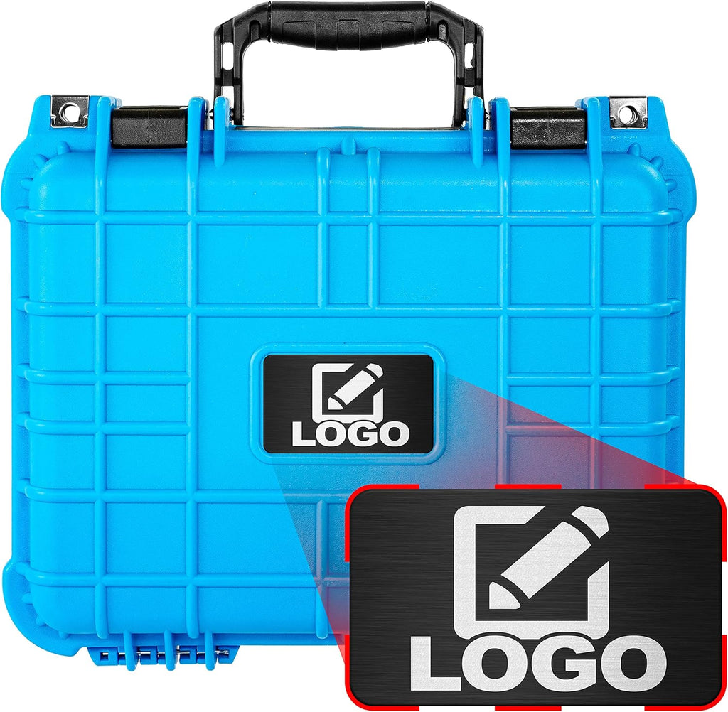 Waterproof Shockproof Hard Case with Foam 13.37 Inch 11.62 Inch 6 Inch (Black) T881055