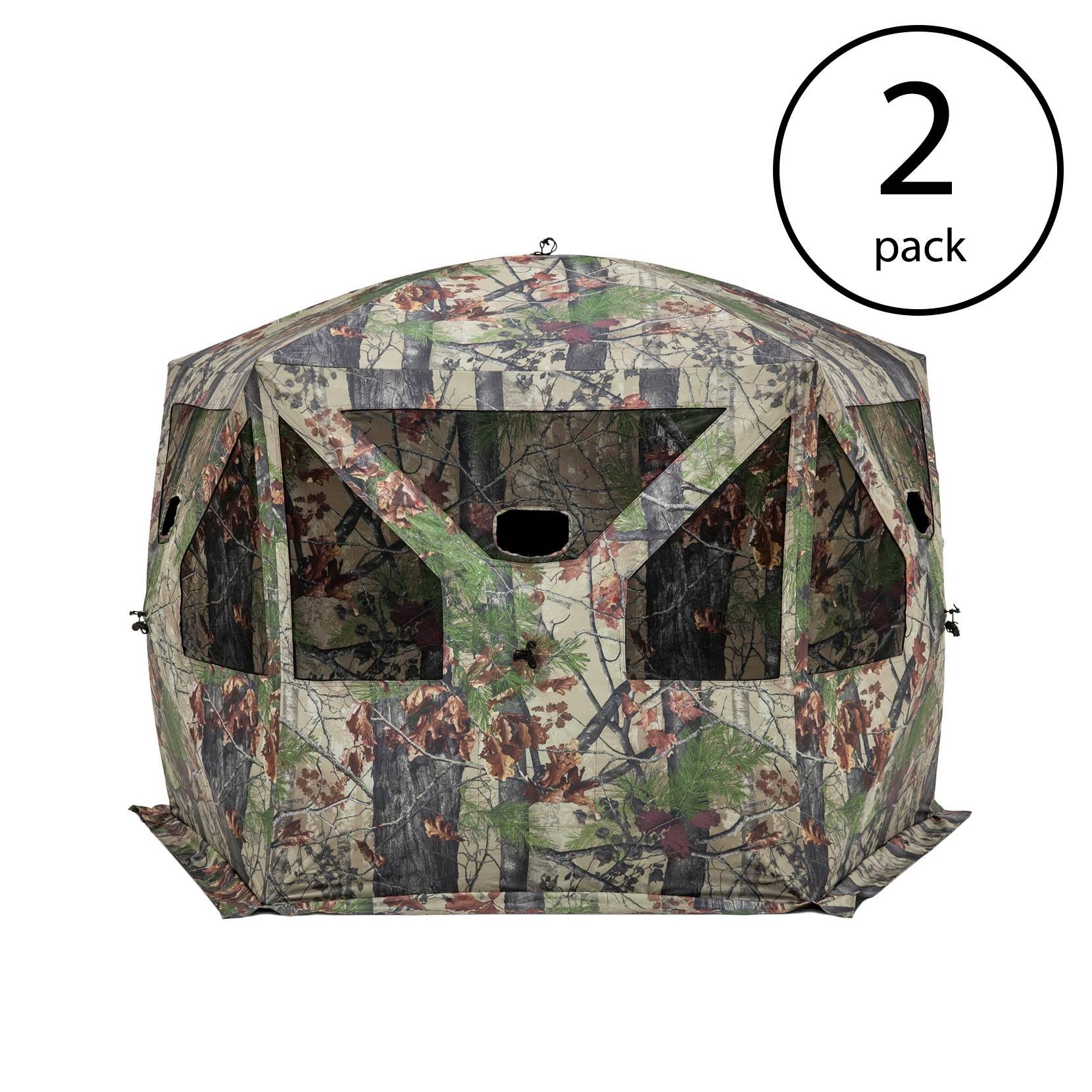 Large Camo Ground Hunting Blind (2 Pack) O562286