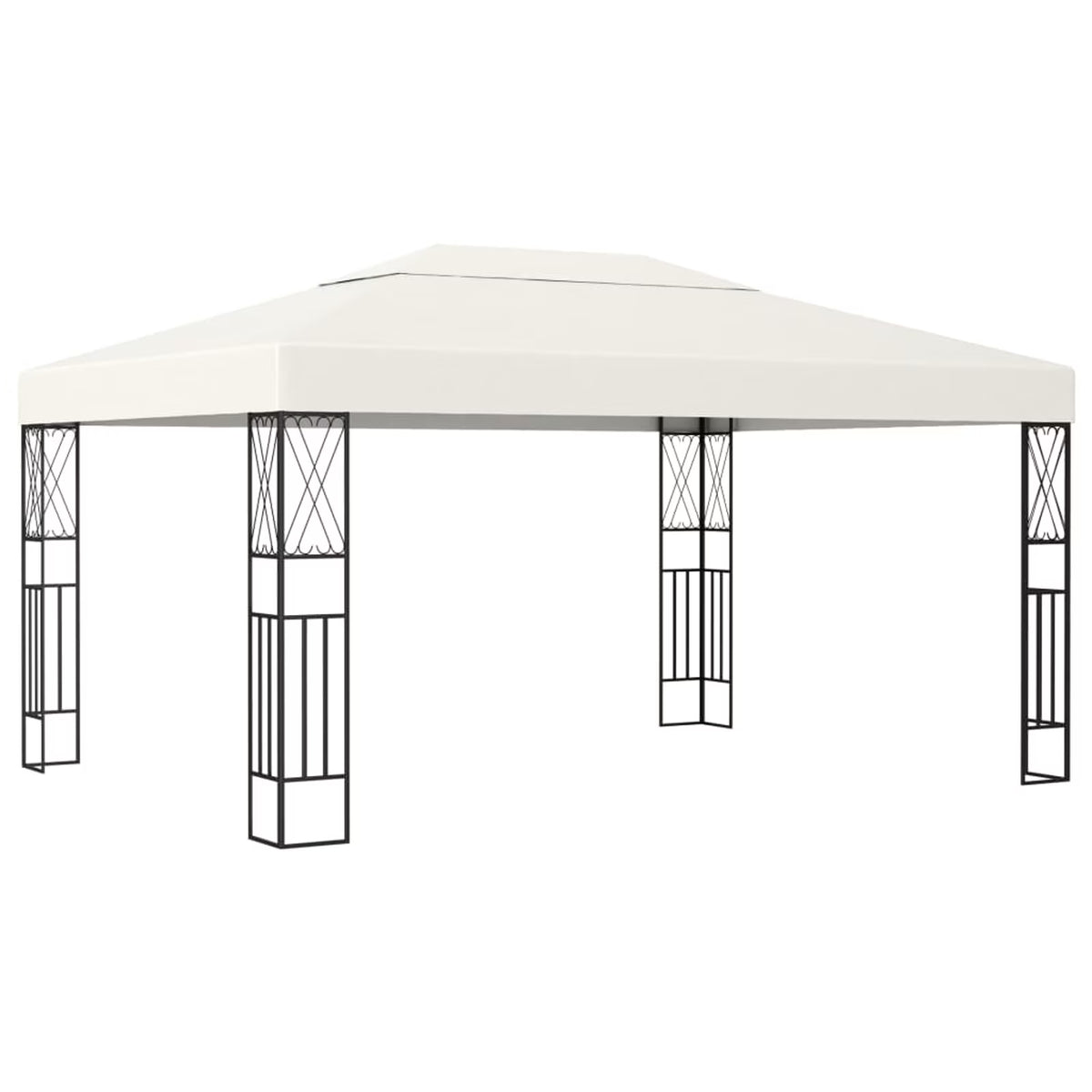 Cream Fabric Gazebo H1634