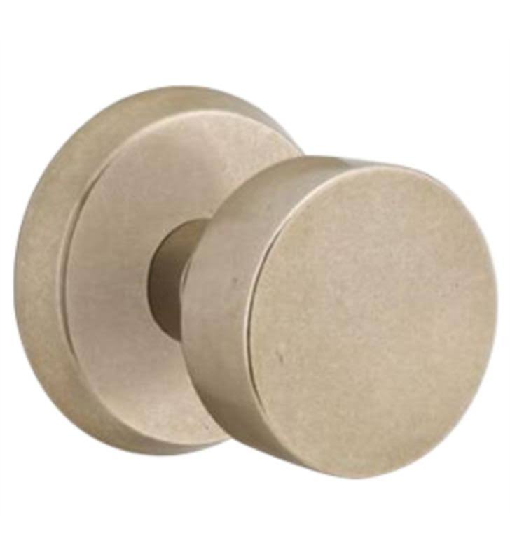 Flat Black Crystal Privacy Knob O329771