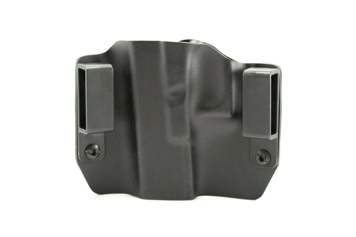 Black & White USA Flag OWB Kydex Gun Holster for Glock, Left Handed Q206426