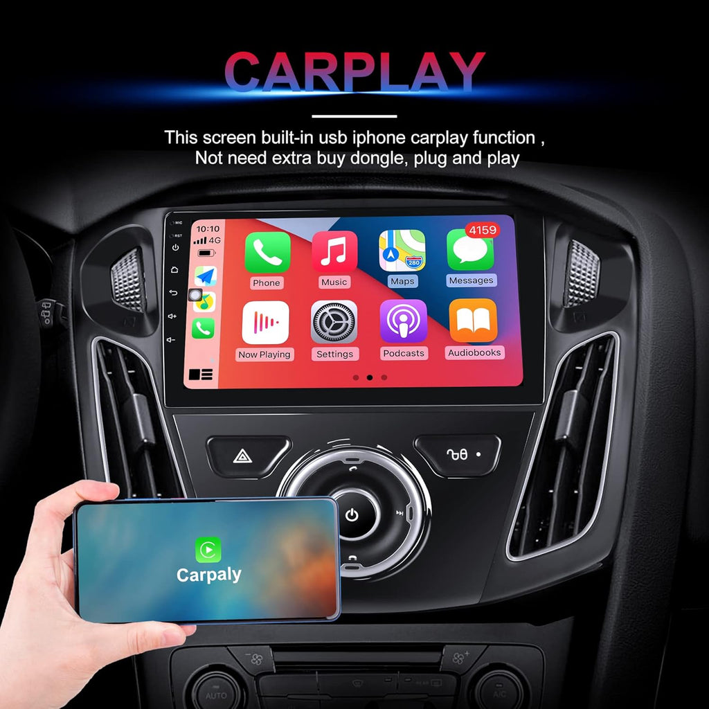 9 inch IPS Touch Screen Car Radio with CarPlay Bluetooth DSP N520684
